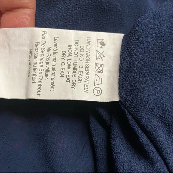 Glamorous Sugar, Sugar Navy Blue Disty Pint Swing Dress - Picture 7 of 12